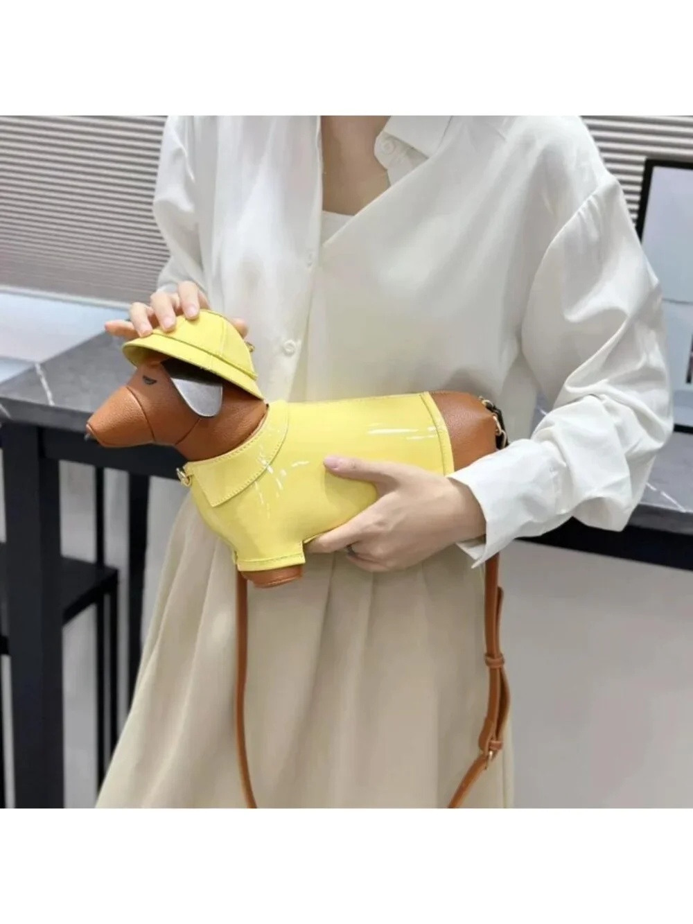 Adorable Dachshund Shoulder Bag | Cute Small Dog Purse for Pet Lovers